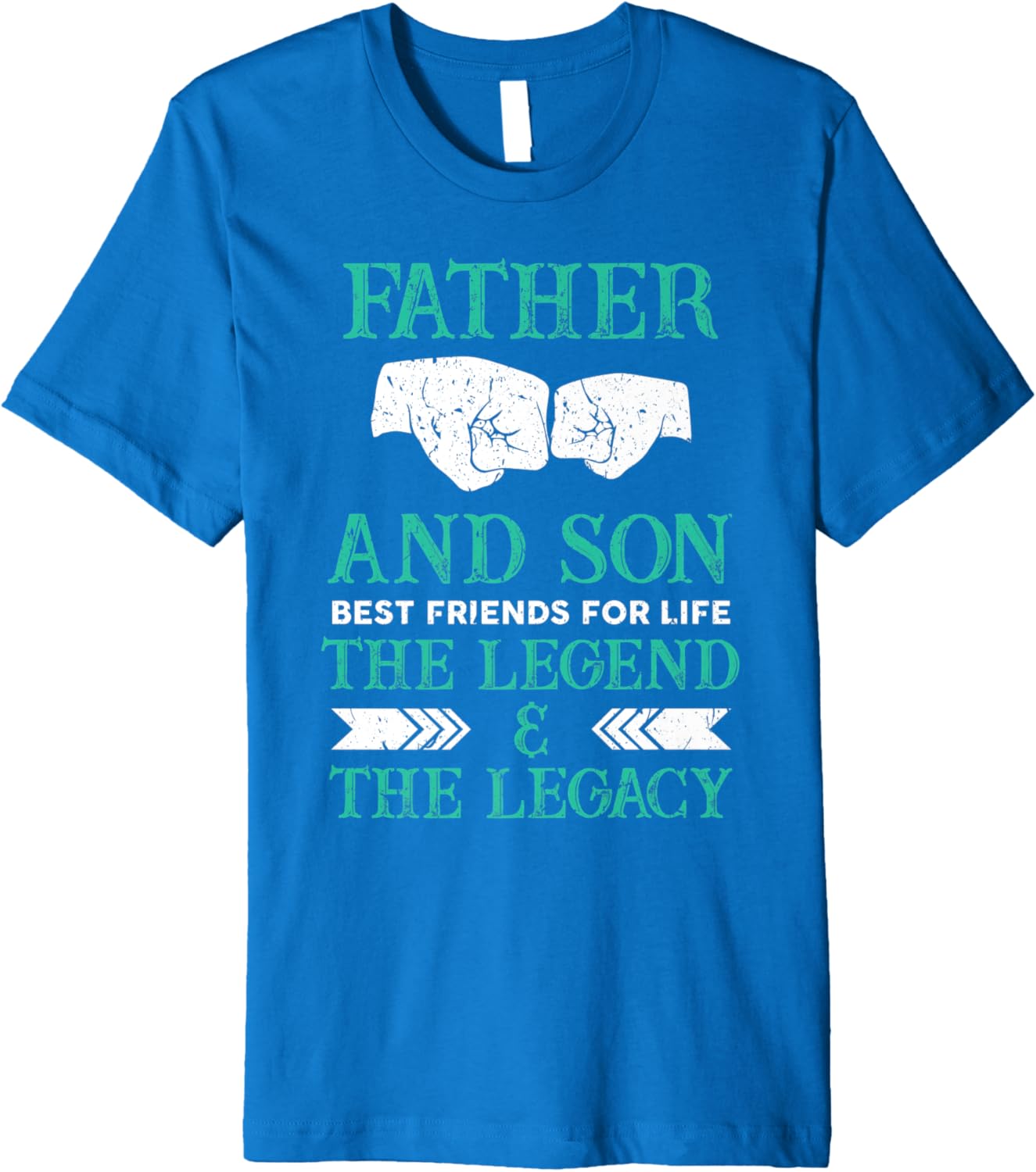 Father Ans son best friends for life legend legacy design Premium TShirt